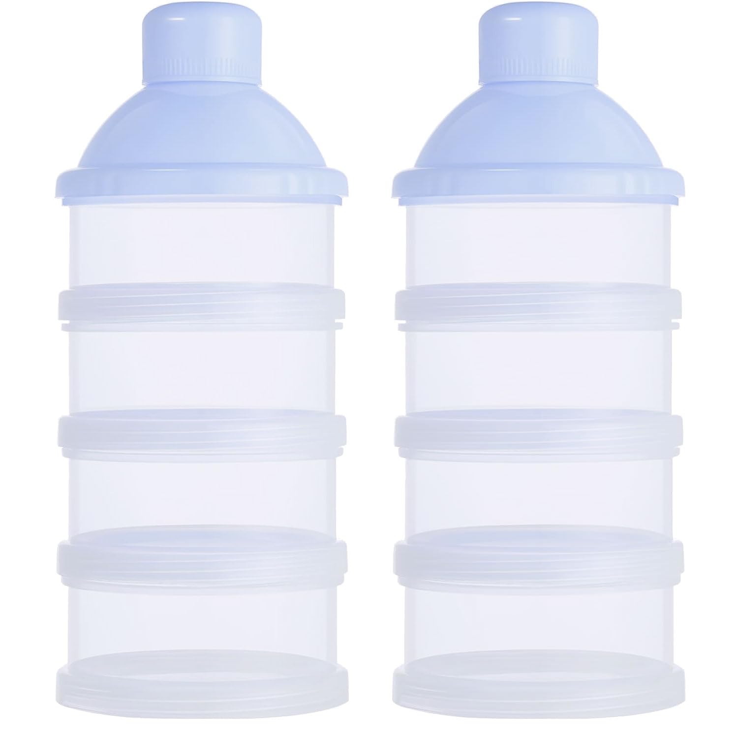 Dispenser Latte In Polvere Per Neonati - 3 Pezzi, Portatile, 4 Scomparti, Ideale Per Viaggio