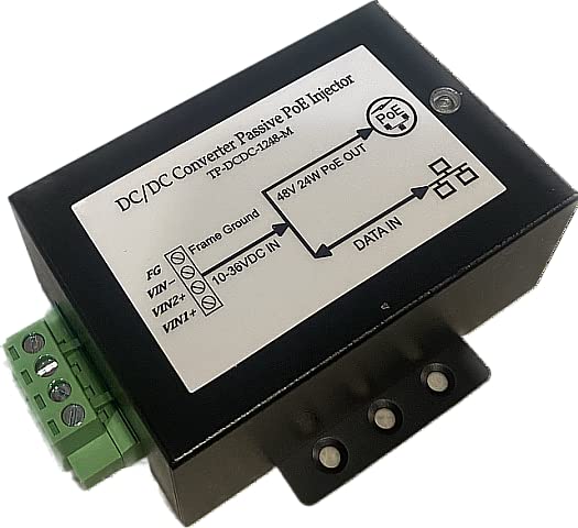 TP-DCDC-1248-M - Entrada 9-36VDC, Salida 48V Passive PoE, 24W miniatura 2