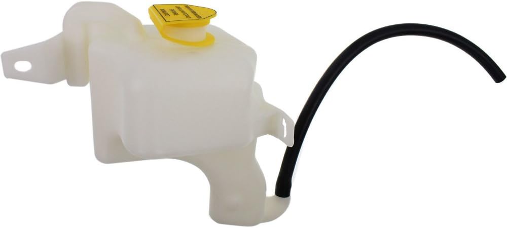 Evan Fischer Coolant Reservoir Compatible With 2007-2017 Jeep Patriot, Fits 2007-2017 Jeep Compass, Fits 2007-2012 Dodge Caliber, With cap and hose CH3014122