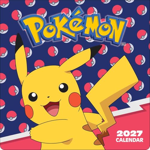 Pokémon 2027 Wall Calendar