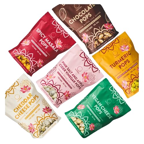 Karma Pops Variety Pack - 3g Protein, Gluten-Free, Vegan, Non-GMO...