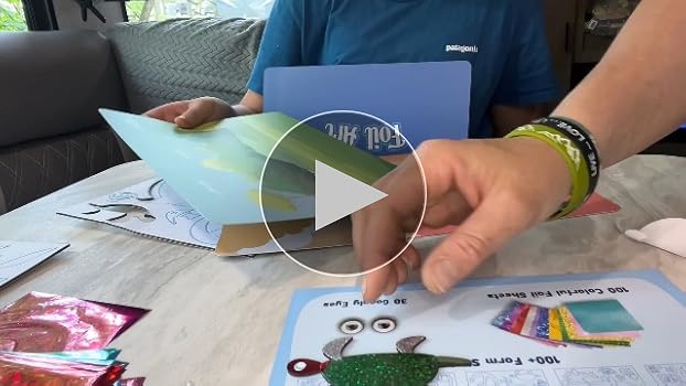 Amazon.com: ZMLM Foil Art Kit for Kids - Easter Crafts for Kids 4