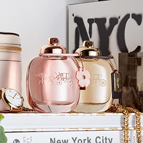 Image of COACH Eau de Parfum - Women's Fragrance - Floral Fruity - With notes of Raspberry Leaves, Turkish Rose & Suede Musks