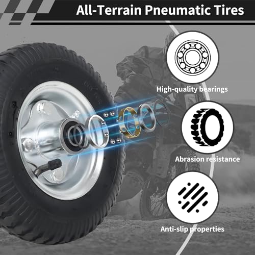 Image of Tayizoo Dirt Bike Training Wheels,Compatible with honda CRF50 XR50 Z50 Z50R yamaha PW50 TTR50 razor MX350 MX125 MX400 etc most 50CC 49cc Dirt Bike 1 Set