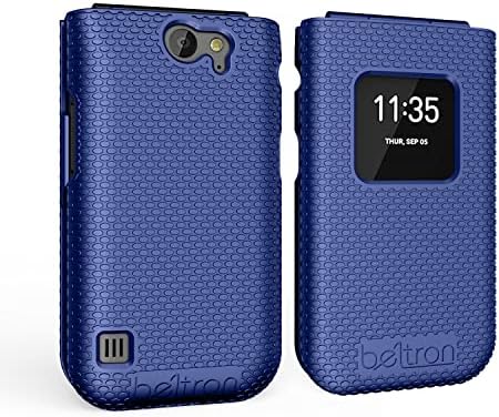 BELTRON Case for Nokia 2720 V Flip Phone, Protective Snap On Cover (Verizon 2720V) - Blue