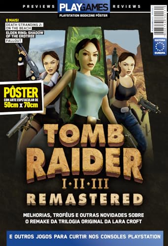 Superpôster PlayGames - Tomb Raider 1, 2, 3: Remastered