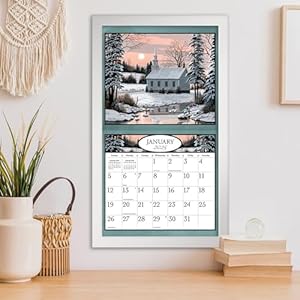 Langcountrychurches2025wallcalendar25991001904  Urban Country Home Decor Lang country churches 2025 wall calendar 25991001904  urban country home decor