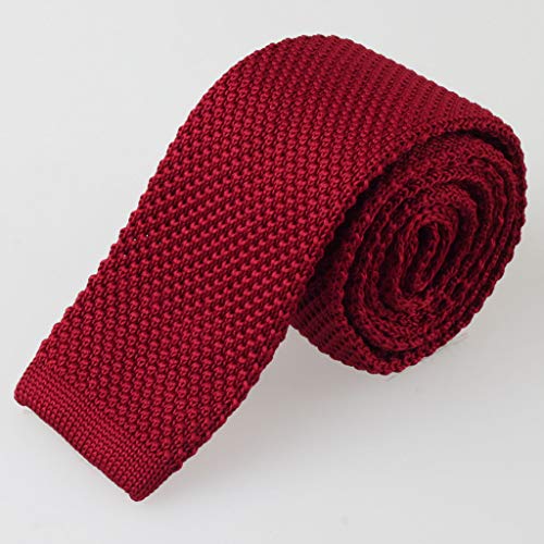 Colcolo Cravatta Uomo a Maglia con Fondo Piatto