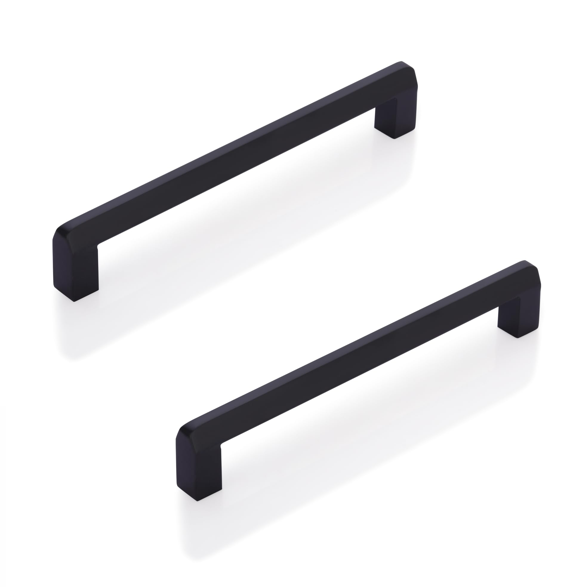 LAPO 4 Inch Cabinet Handles for Kitchen, Stainless Steel Structure for Drawer and Cupboard, Smooth Hand Feel, Scratch Safe Finish, Hole to Hole Size 10 cm, Easy Mount Setup (96mm, Black, Pack of 2) — Amazon image 8