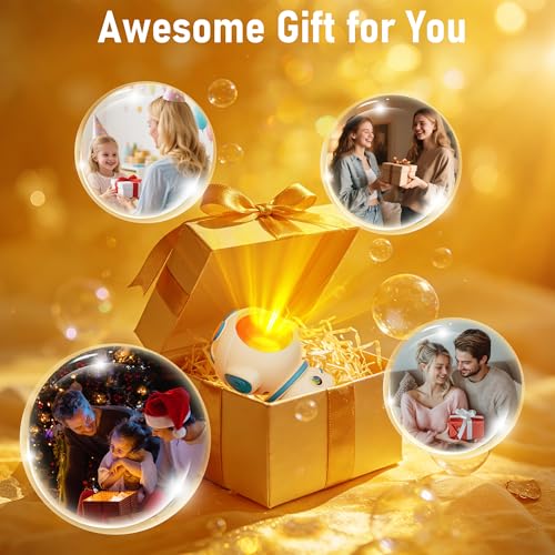 XEBKOR Astronaut Sunset Lamp Projector – 720° Rotating RGB with App & Music Sync — view 6