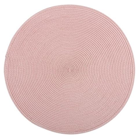 Place Mat Round 4 Pack - Pink Cover