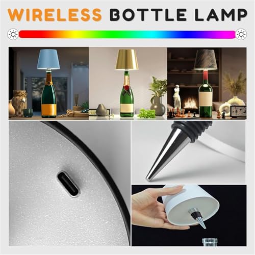 Tigilt CHQB002 Wireless Bottle Lamp Shade thumb #4