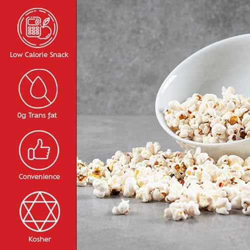 Golden Fluff Original - Vegan Healthy Microwave Popcorn | Natural Microwave Popcorn | Dairy Free, Plain, Kosher Popcorn Bags 2 Pack thumb #1