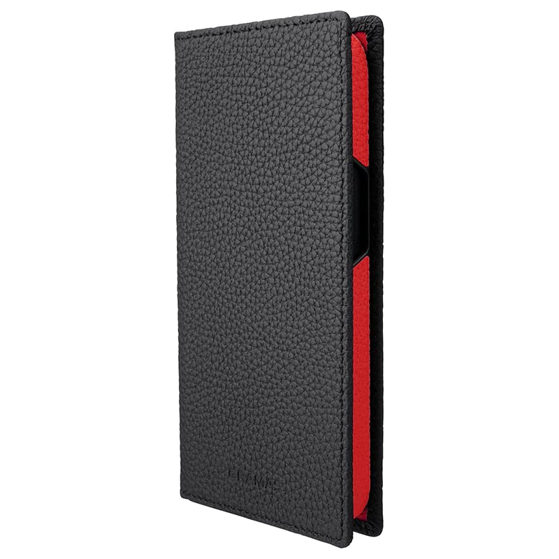 未使用品 GRAMAS シュランケンカーフレザー フォリオケース レッド Amazon.co.jp: GRAMAS 