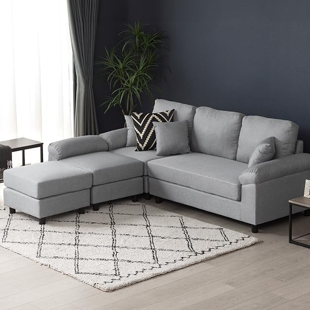 未使用 リーンロゼ 保証書付(コピー） カラン 2P パフ オットマン