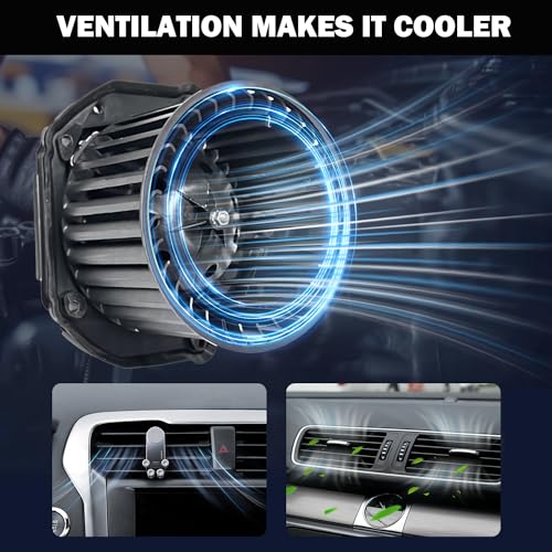 Image of Front 700100 AC Heater Blower Motor Fan Fit for Chevy for GMC K1500 K2500 C1500 C2500 C3500 Suburban Tahoe for Cadillac Escalade 19131213, 52498884, 615-00558, 35282, BM0149C, PM149