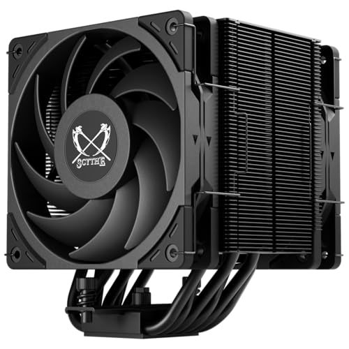 Scythe Mugen 6 Dual Fan Black Edition CPU Air Cooler,...