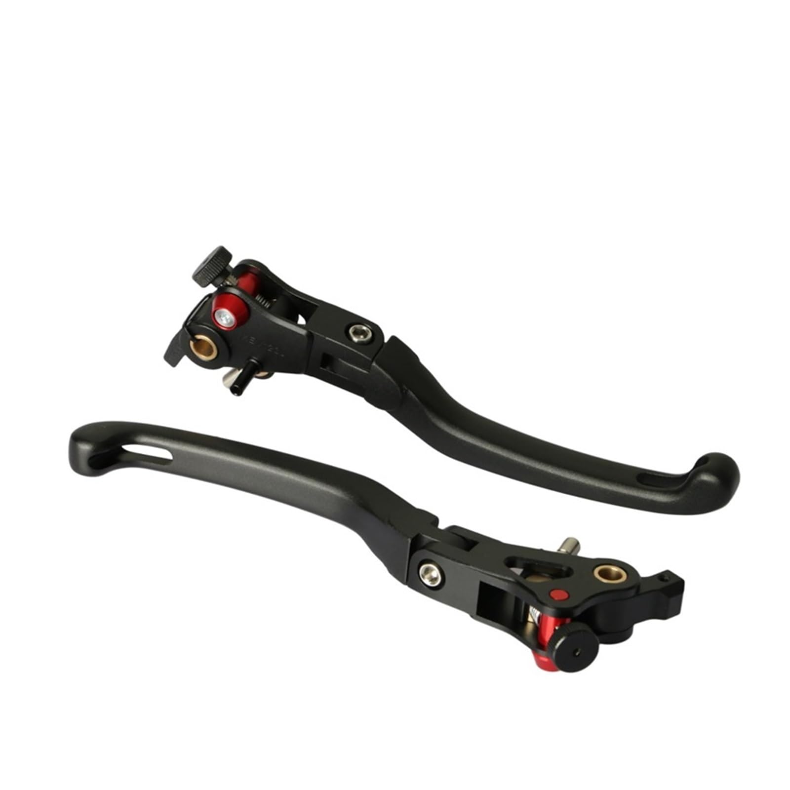 WFSOWXDM Motorcycle Levers Brake Clutch Handle Lever Aluminum Folding Brake Or Clutch Levers for Duc&ati Str&EET fig&hter V2 / Str&EET fig&hter V4 2021-2022 Grip Adjustable Rod