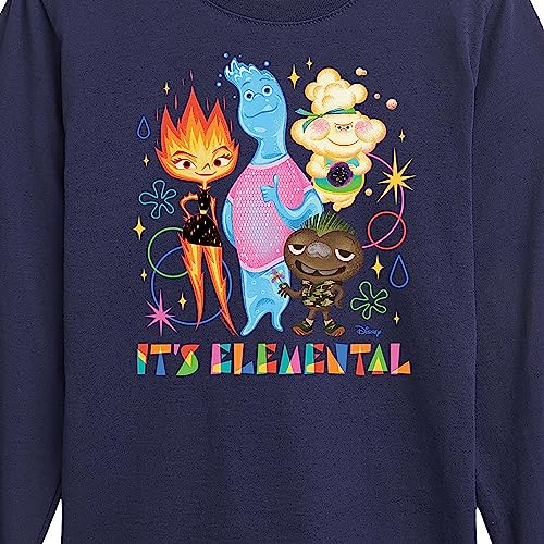 Disney Elemental - Its Elemental - Toddler & Youth Long Sleeve Graphic T-Shirt3