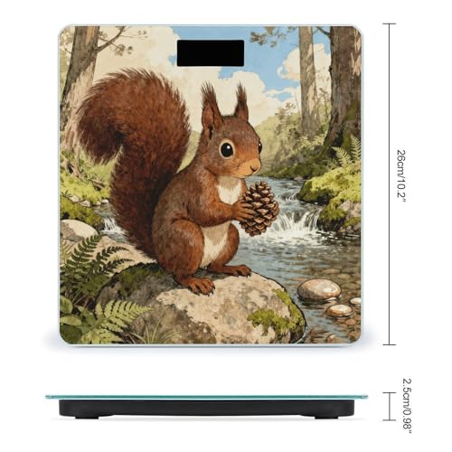 Báscula digital de baño Body Weight Scale BTCOWZRV miniatura 2