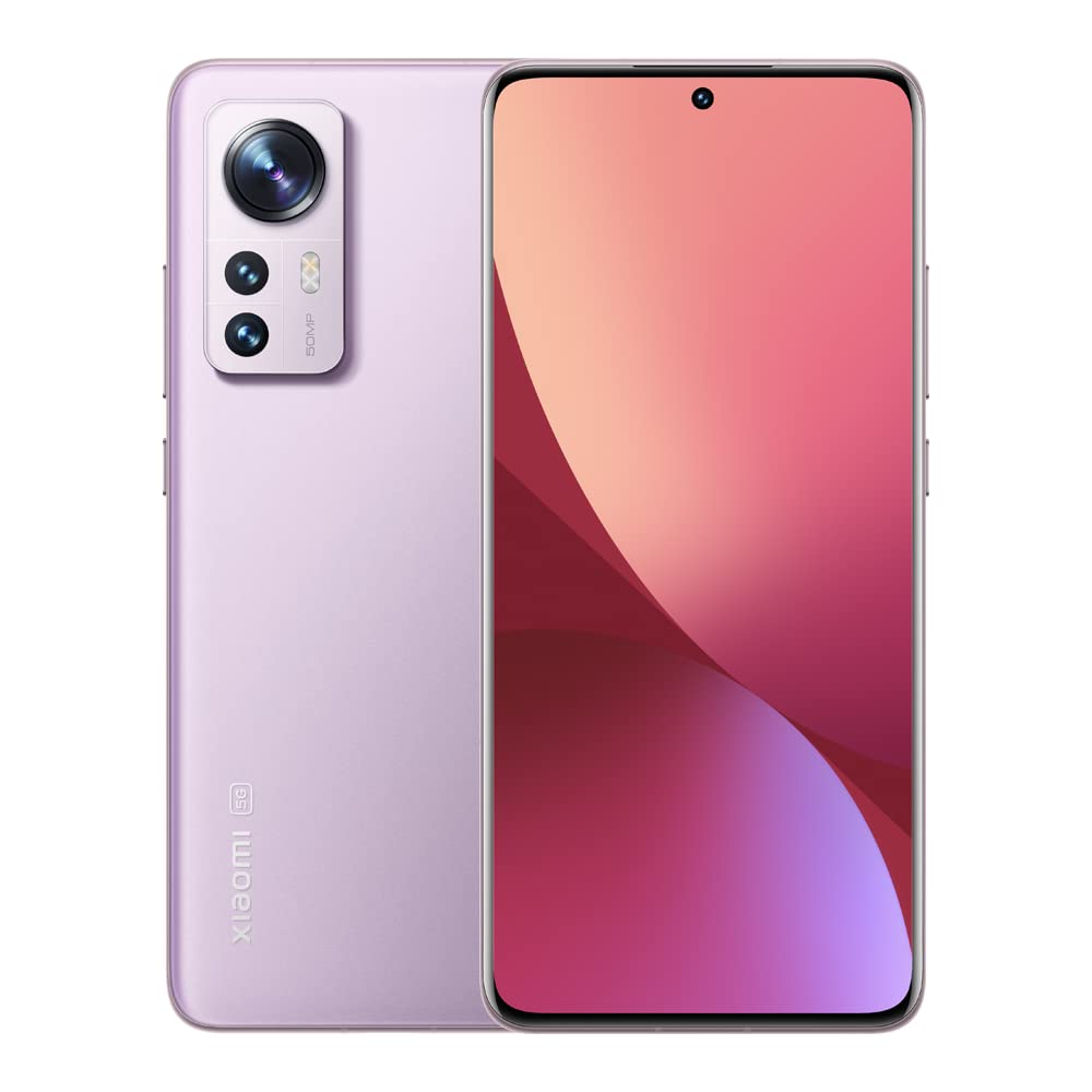 Xiaomi 12 5G (Purple 12Gb Ram, 256 Gb Storage) 67W Wired Turbo
