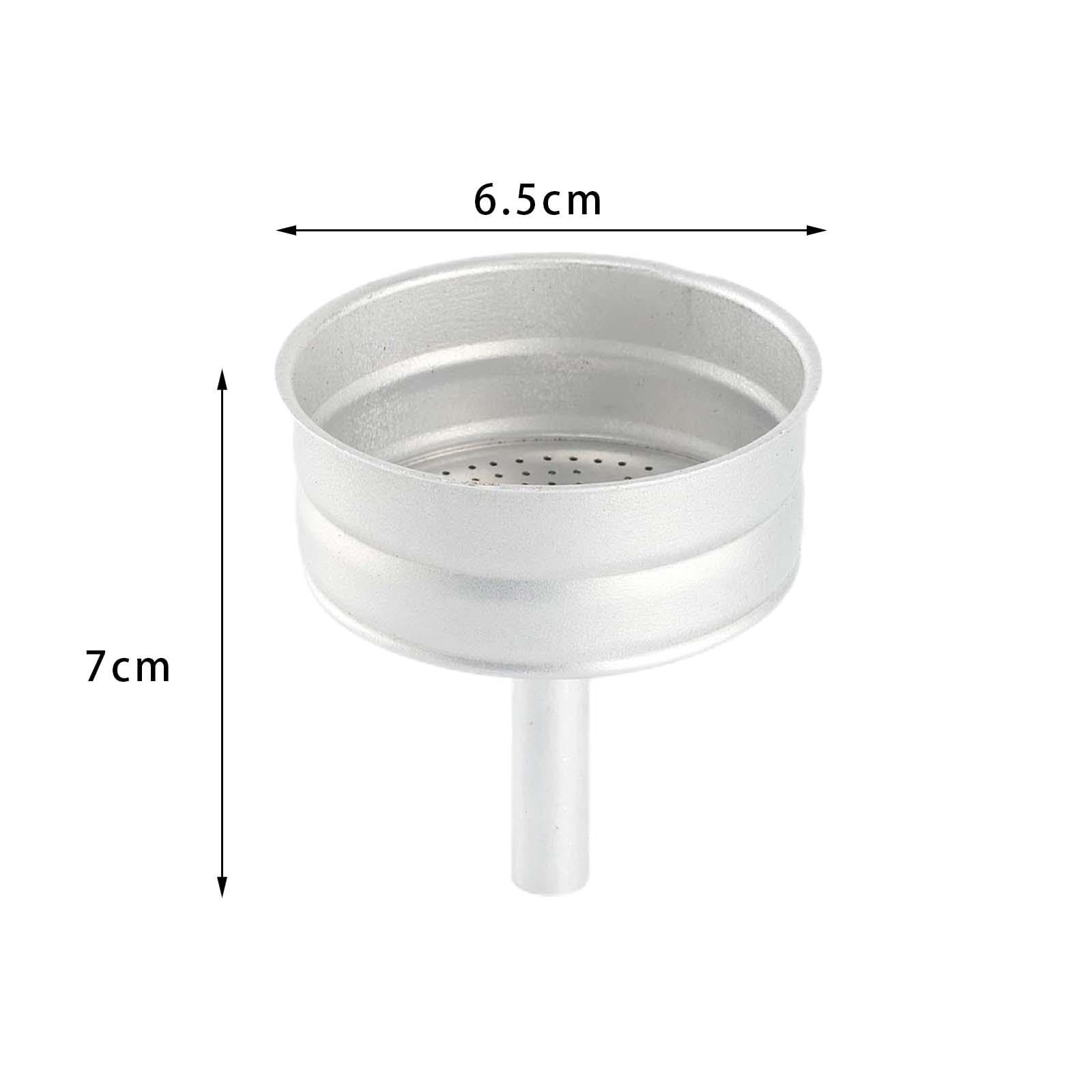 perfk Embudo Pot, Embudo para cafetera, Accesorios de Cocina, 6 Taza