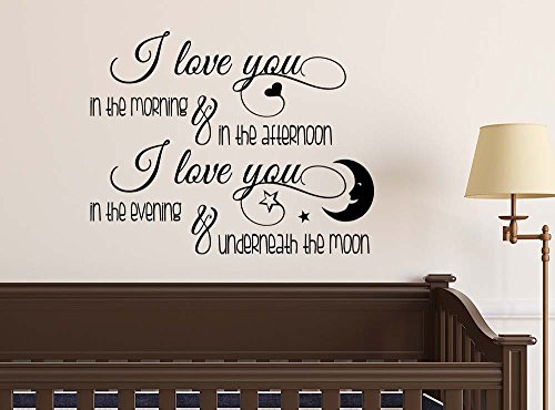 Vinilo Decorativo I Love You 23" x 18"