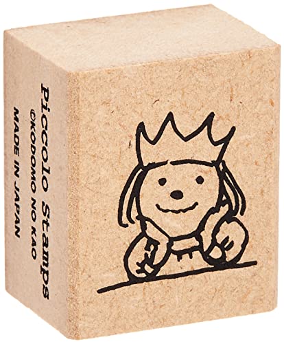 こどものかお ピッコロスタンプ 王女様・ほおづえ 0812-037