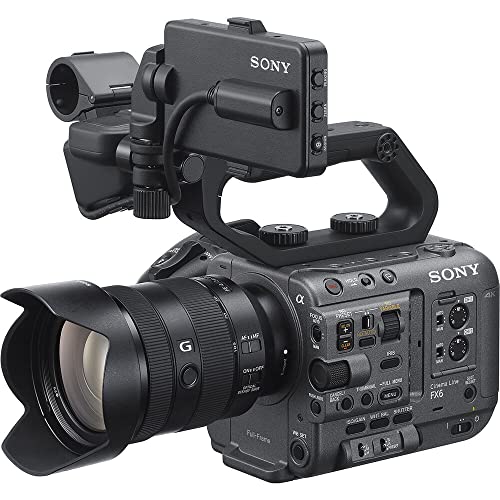Sony FX6 Digital Cinema Camera Kit with 24-105mm Lens (ILME-FX6VK) + Sony 80GB Cfexpress Card + BP-U35 Battery + Pro Case + Deluxe Cleaning Set + HDMI Cable + Memory Card Wallet + More (Renewed) - Image 3