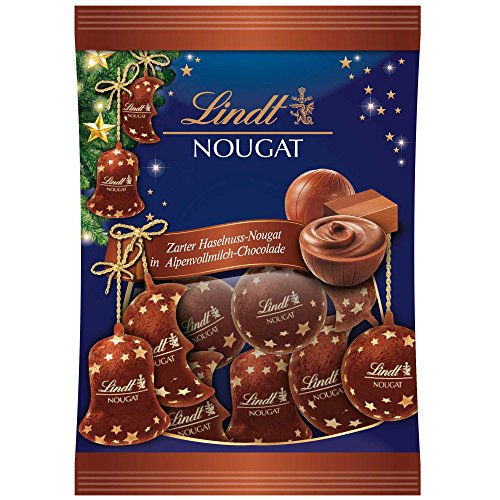 Lindt Baumbehang Nougat | 100g | Zarter Haselnuss-Nougat in...