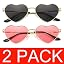Two Pack: Gold/Grey+ Gold/Pink
