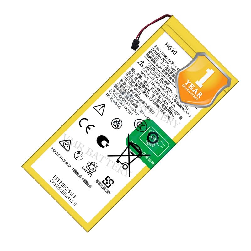 Image of Original HG30 Battery Compatible for Motorola Moto G6 (Moto 1S) (XT1925, XT1925-10) - (3000mAh) - 1 Year Warranty K7