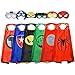 Produktbild WIKI Superhelden Kostüm,Kinder Jungen Halloween Kostüm Maske Superhelden Spielzeug ab 3-12 Kinderkleidung Geschenke für Kinder 5 Jahre