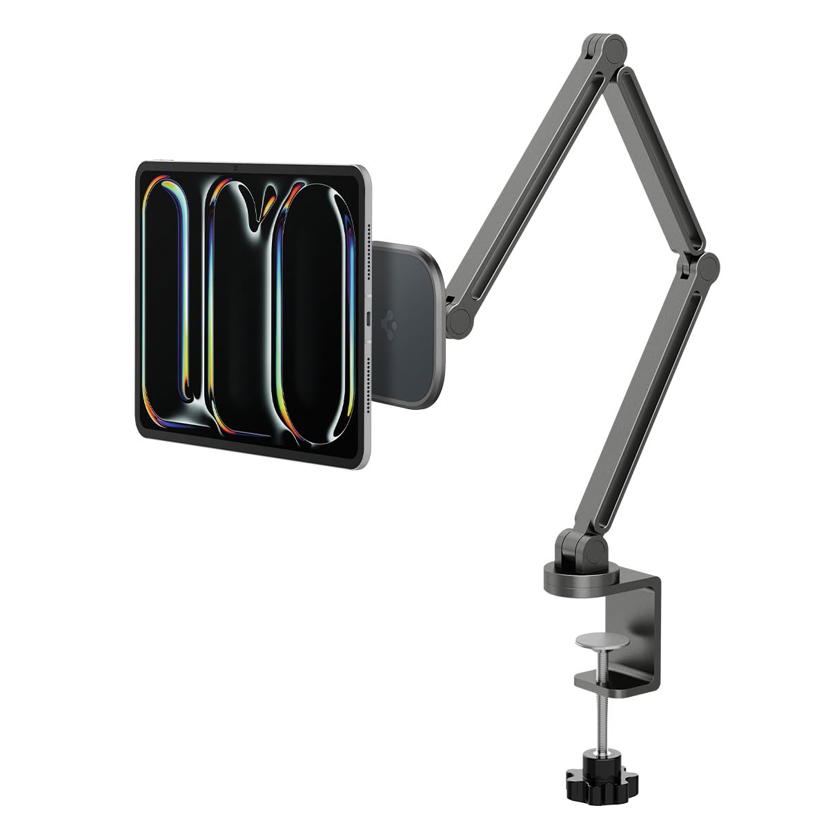 Spigen OneTap Clamp Tablet Stand Designed for All iPad Pro Air Mini Models Compatible with 8 3 10