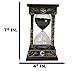 Ebros Gift Wicca Metaphysical Sacred Symbols Astrology All Seeing Eye Invertible Glass Mystic Sand Timer Figurine Sandtimer Desktop Shelf Decorative Sculpture