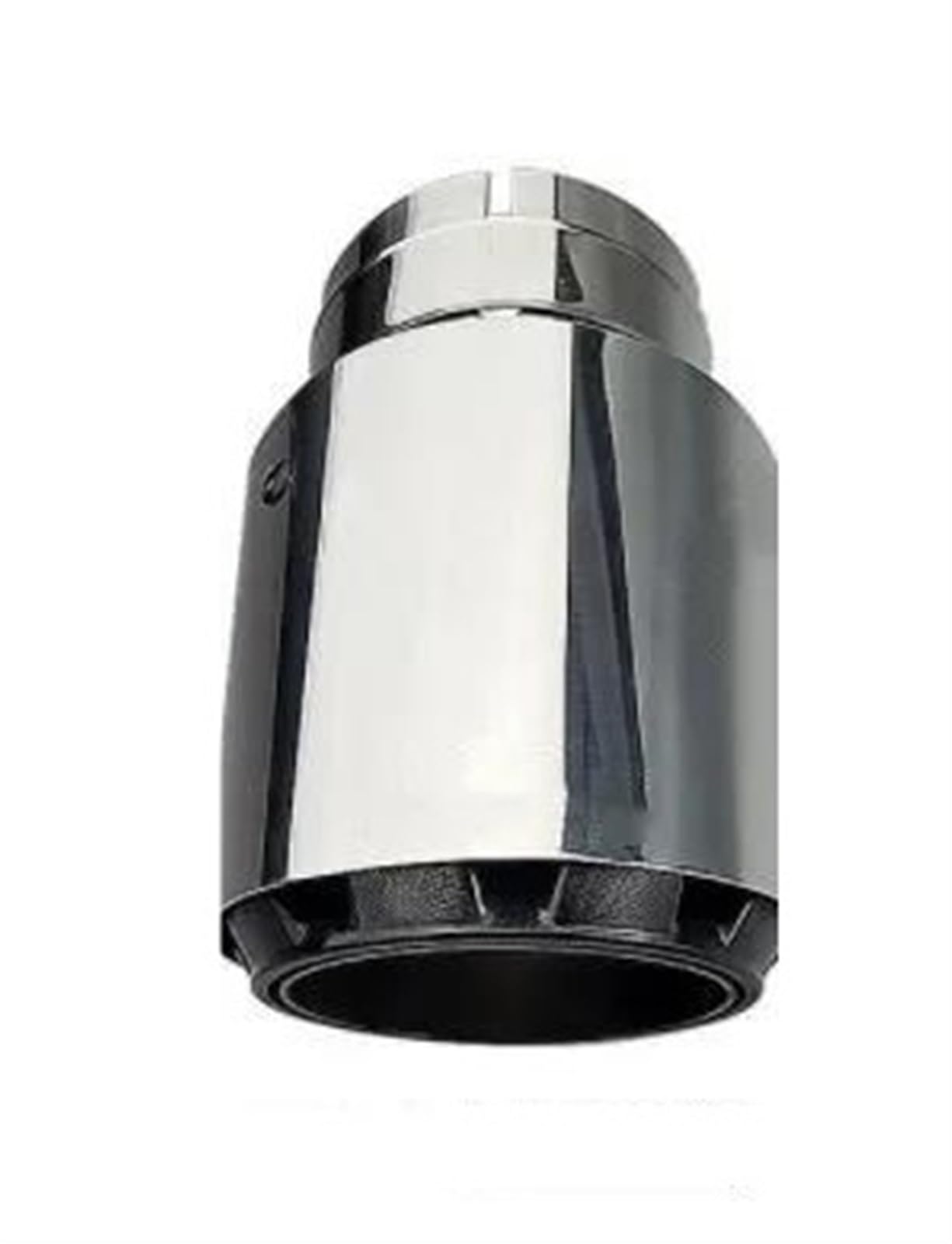 Terminale di Scarico 1 PC Car Universale Acciaio Inox Scarico Marmitta Punta Tubo Finale Punta Scarico Auto Per Mazda(In 57 Out 89)