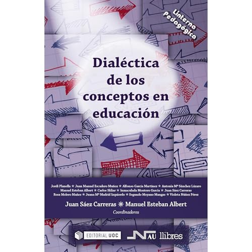 Dialéctica de los conceptos en educación Audiolibro Por Juan Sáez Carreras, Manuel Esteban Albert arte de portada