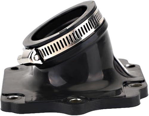 TOTMOX Bota colector de admisión de carburador, 1 pieza 3085277, bota de colector de admisión de carburador compatible con Polaris Big Boss