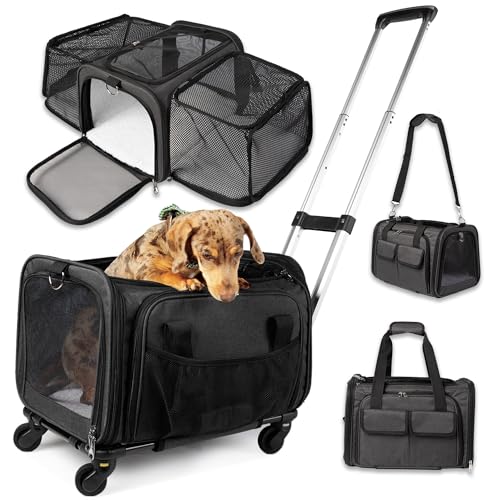 Pet Carrier with Wheels | United Delta American Frontier Airline ...