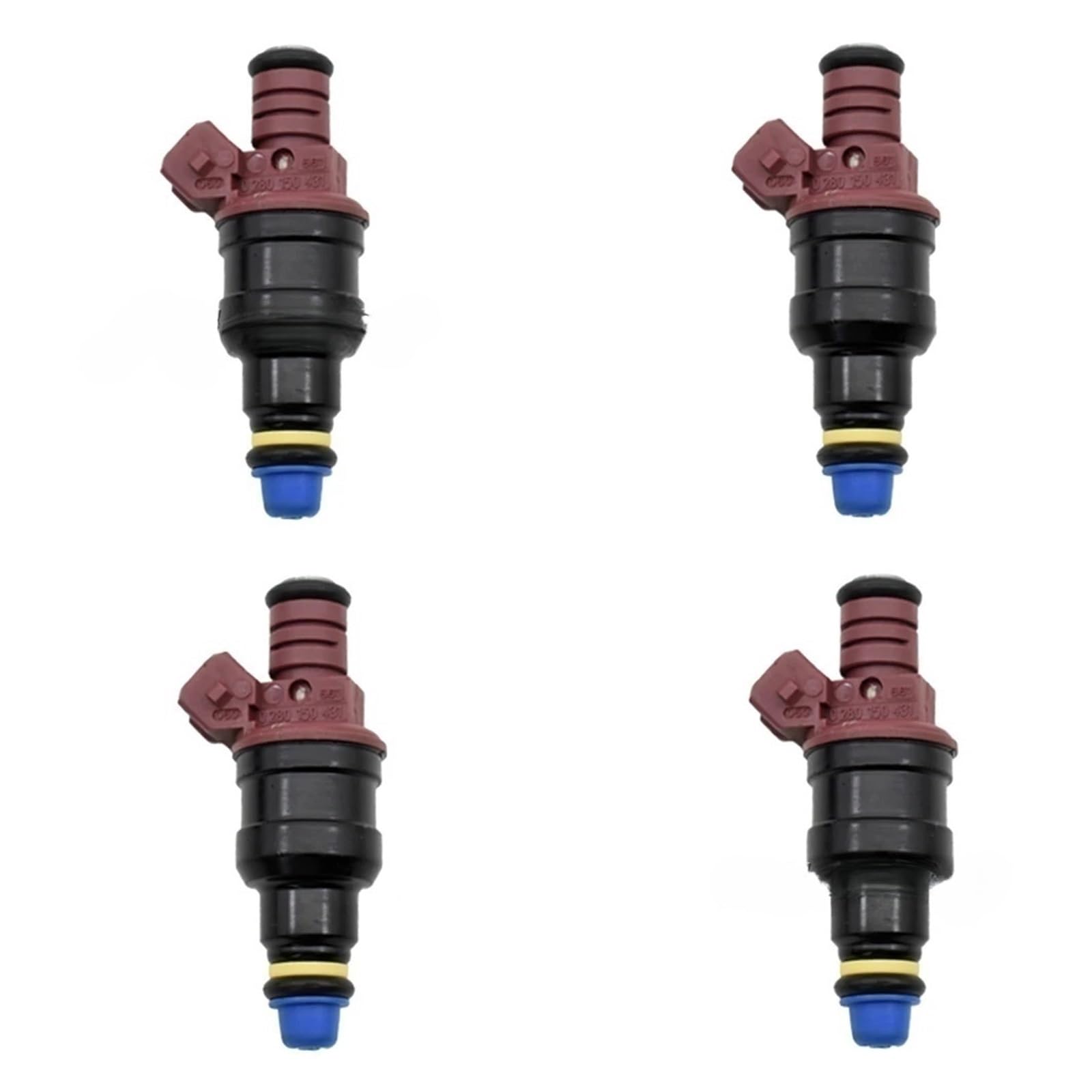 4pcs Fuel Injector Nozzle 0280150431 Compatible With SAAB 9-3 900 9000 2.0L 2.3L I4 TURBO 94-01 0 280 150 431