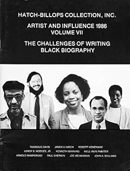 Paperback Artist & Influence 1986: The Challenges of Writing Black Biography Book