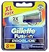 Price comparison product image Gillette Fusion Proglide Manual Razor Blades  Pack of 8  Dermatologically Tested