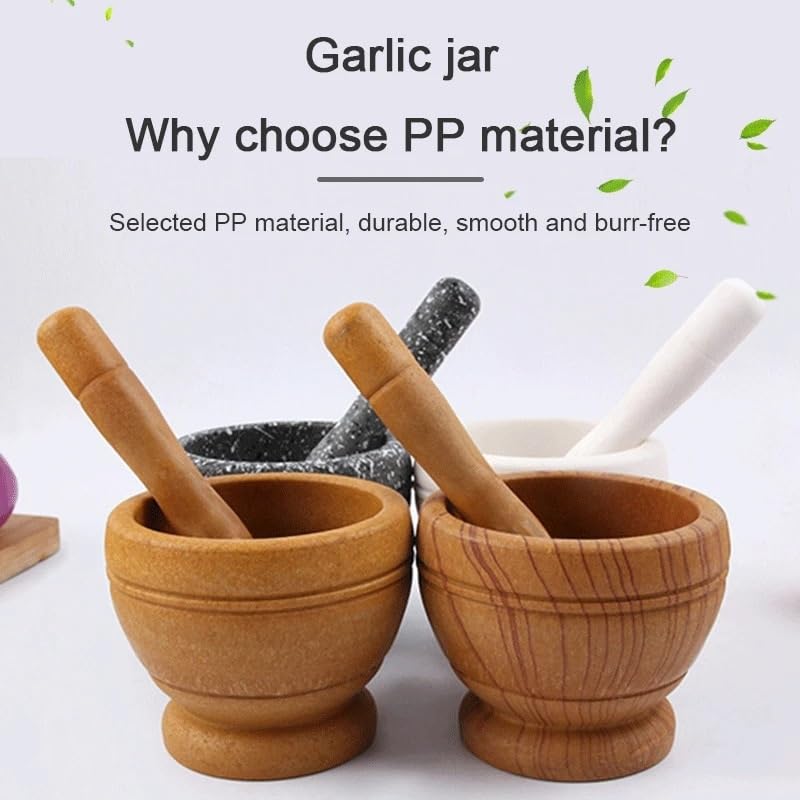 Pestle and Mortar Mortar and Pestle Set Grinder Press Crusher Masher