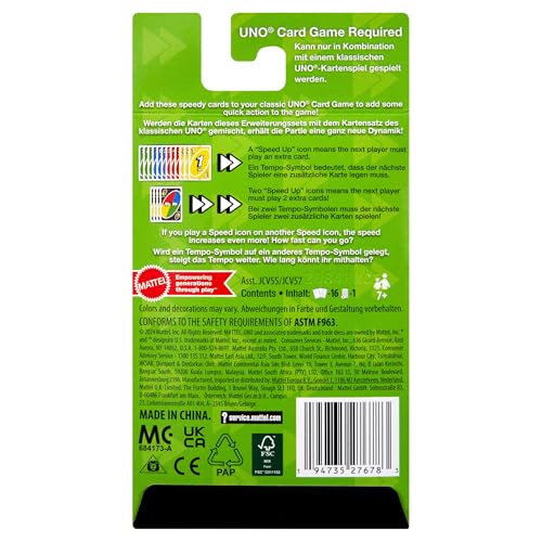 Mattel UNO Games Zusätzliches Kartenspiel für Kinder, Erwachsene und Familie, JCV57 – Bild 7