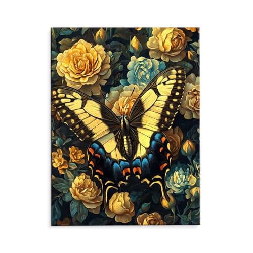 DIY G o̒ Paint by Numbers hG Lbg l ʂ肦 q̗phGLoXNtg LoXA[g uVƃANG̋, CeA rO, ւ̃Mtg 80x110cm (t[