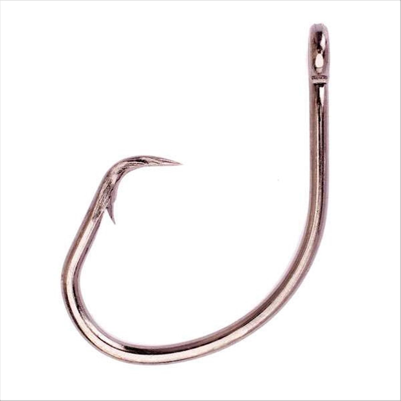 Eagle ClawU-Pack Hook Lazer Offshore Circle Heavy Wire-Plat BLK