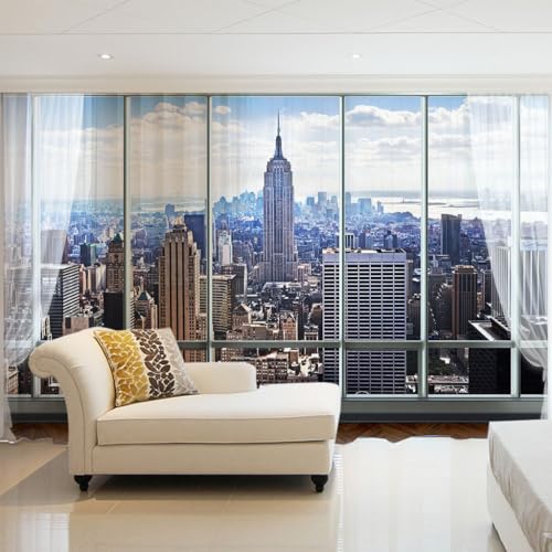 Rideaux Transparent avec œillets Voile Rideaux Voilage Fenetre Salon Moderne Set de 2 Rideau Chambre à Coucher avec Motif Semi-Transparent intérieurs 2...