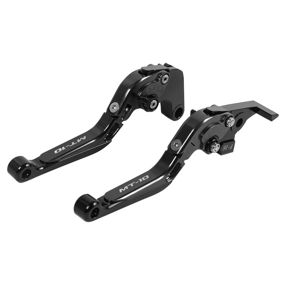 Motorrad Bremse Kupplungshebel, CNC Aluminium Faltbarer und Einstellbarer, für Yamaha MT-10 2016-2018