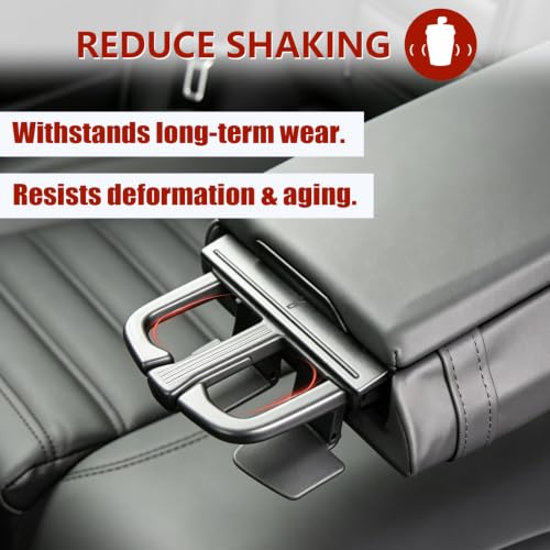 Portavasos con Consola Central Plegable para Carro miniatura 6