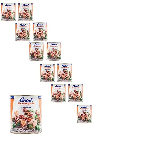Consul Escargots extra grandes, 28.2 onzas, paquete de 12